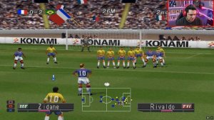 Jogando WINNING ELEVEN 2002 no PS1!! O Melhor DE TODOS?! 😍😱