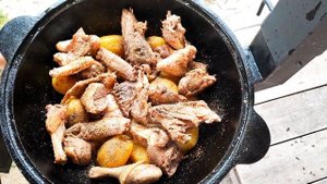 Казан Кебаб с уткой ! Версия без деталей....😋