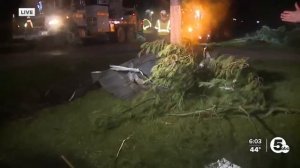 Strong storms leave trail of destruction across Ohio