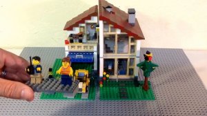 Lego Creator Set # 31012 Family House Review & Animation Build