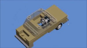 запорожец из лего в LDD.