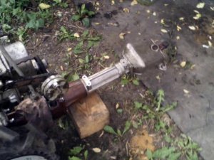 Мотоблок М-3. В процессе ремонта косилки КМХ-1.01.00