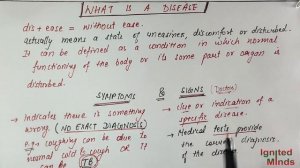 Class 9th Science | Why Do We Fall Ill (Part - 1) | Chapter - 13 |  NCERT