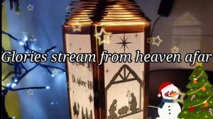 Silent Night...(Karaoke with lyrics)on 'D' Major.