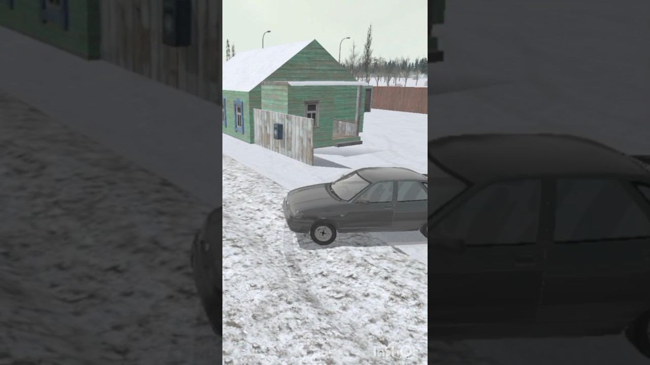Гололёд❄️ #2 | Ваз краш-тест симулятор 2 #short #shorts смотреть онлайн