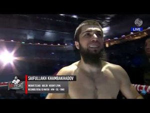 Saifullakh Khambakhadov VS Chris Baya / НОКАУТ!!!