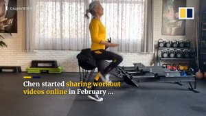 70-year-old Chinese grandma becomes fitness guru