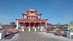 Путешествие Бурятия. Иволгинский Дацан. Buryatiya, Baikal, Ivolginskiy Monastery.