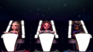 Rainbow high rainbow vision royal three kpop song spotlight preforming 💕💖