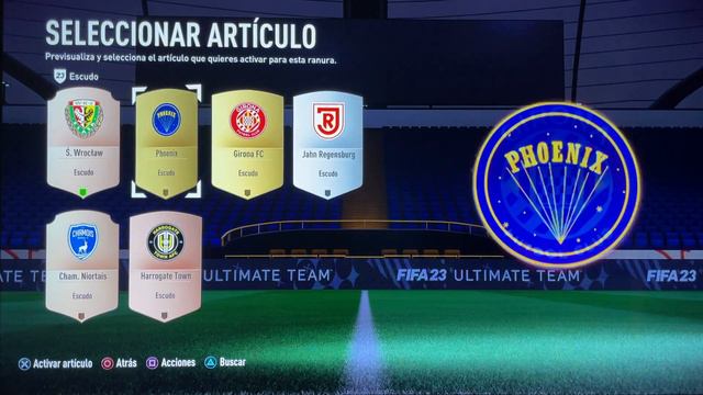 COMO CAMBIAR EL ESCUDO DEL CLUB EN ULTIMATE TEAM FIFA 23 ✅ смотреть онлайн