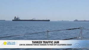 Full oil tankers idle outside U.S. port as industry reels from pandemic