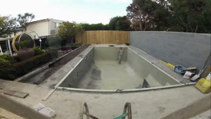 Pool Construction - Time Lapse