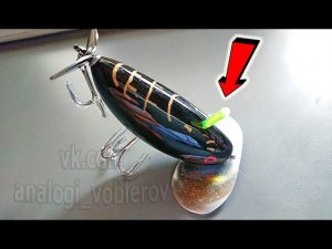 Копия - Viva Denguri Kaeru - Кроулер-пропбейт с Алиэкспресс для рыбалки ночью можно применять #lure