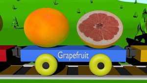 00 Fruit Train 2 - Learning for Kids