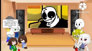 StoryShift React to VHS!SANS VS LASTBREATH!SANS //ANIMATION//GACHA CLUB//REQUEST