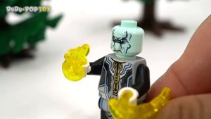Lego Marvel Iron Man, Spider-Man, Thanos Mech Robot! Board a heavy suit! | DuDuPopTOY