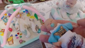 день с мини реборнами/ после обеденного сна/ обзор на вещи/