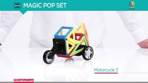 Видеообзор набора Magformers Magic Pop Set