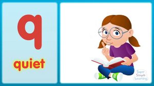 The Q Song (Lowercase) _ Super Simple ABCs