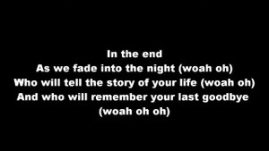 Black Veil Brides In the End Lyrics HD HQ
