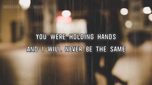 Samira - I saw you walking in the rain - (Lyric Video) - song you might be finding