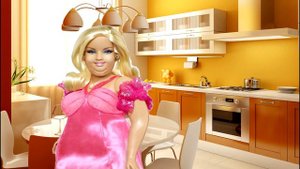 Жирная Барби и Кен. Барби Жирдяйка!Барби ТОЛСТУХА!