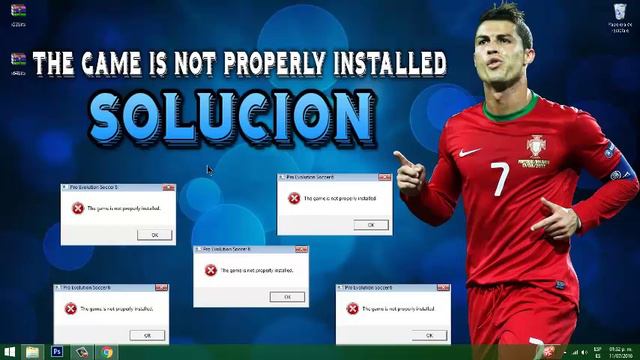 The Game Is Not Properly Installed Winning Eleven 9 (SOLUCIÓN) смотреть онлайн