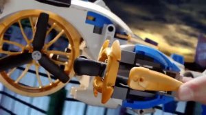 LEGO 70724 Elicopter Ninja & LEGO 70725 Nindroid Mechdragon