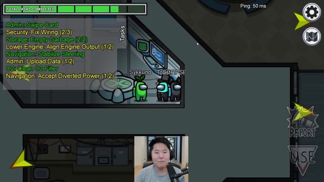 the most AMAZING and HORRIFIC 7600 IQ ending in Among Us...