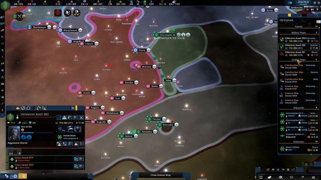 [28] Hive hub - Star Trek New Horizons - Stellaris 2.3 - Borg Collective смотреть онлайн