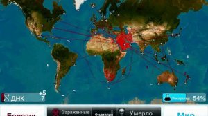 Прохождение Plague inc нано вирус средний уровень трудности