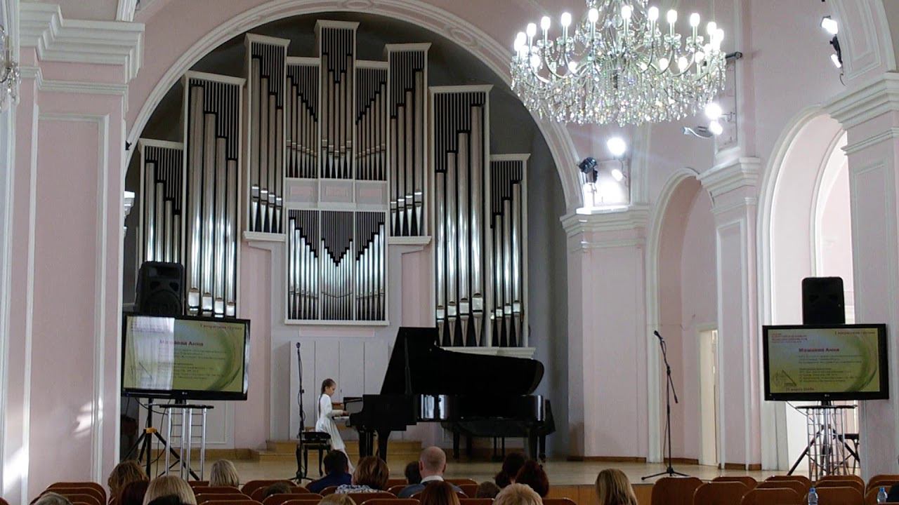 И.С.Бах Двухголосная инвенция C-dur., К. Черни Этюд. Ор. 299№4., И.Парфёнов "Весенний ноктюрн", смотреть онлайн