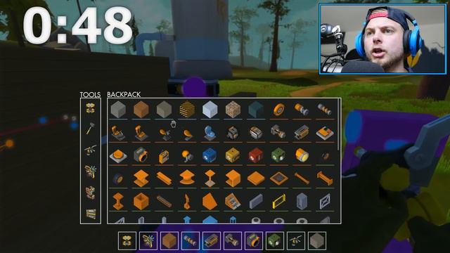 Scrap Mechanic! - CAR WIELDING CHALLENGE! Vs AshDubh - [#27] | Gameplay |