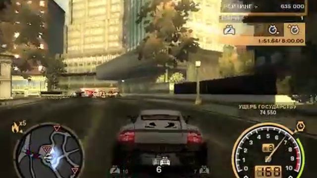 Прохождение игры Need for Speed Most Wanted. Карьера. Часть 16