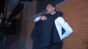 Mourinho embraces for the last time Materazzi