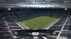 FIFA 16 PSG VS Barcelona (FIFA 2016 PC Full Gameplay)