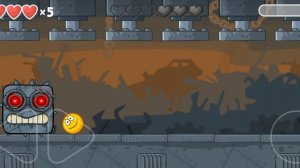 прохожу всех боссов в Red Ball 4