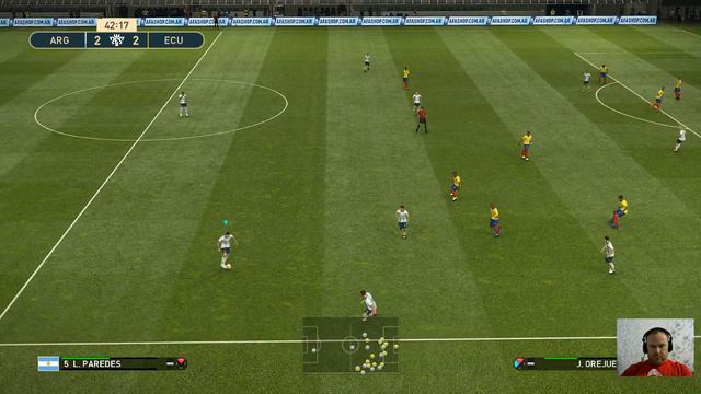 PES 2019 ● ARGENTINA vs ECUADOR ● Friendly Match ● Gameplay PC смотреть онлайн
