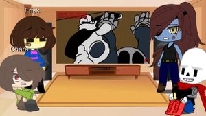 Undertale reacts to Last breath sans vs VHS Sans