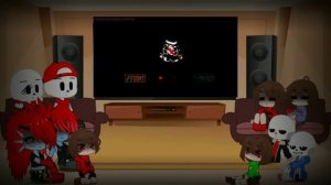 UNDERTALE & UNDERFELL REACT TO BAD TIME TRIO RECALLED KNOWLEDGE PHASE 3 (REQUEST)