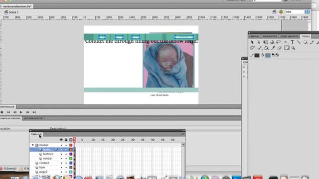 Creating a Website in Flash, Video 2 смотреть онлайн