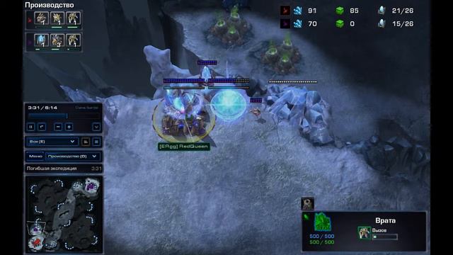 Прокси пилон на базе противника[SC2 guide #1] смотреть онлайн