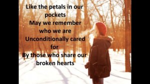 Sleeping At Last - Snow lyrics HQ