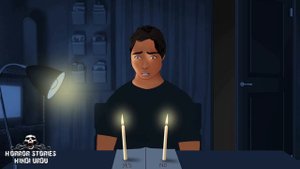FLICKER HORROR ANIMATED SHORT FILM - HORROR STORIES HINDI URDU