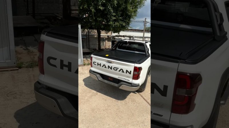 Крышка роллета, дуга, накладки на Changan Hunter #hal4x4 #changanhunter #canopy #pickuptruck