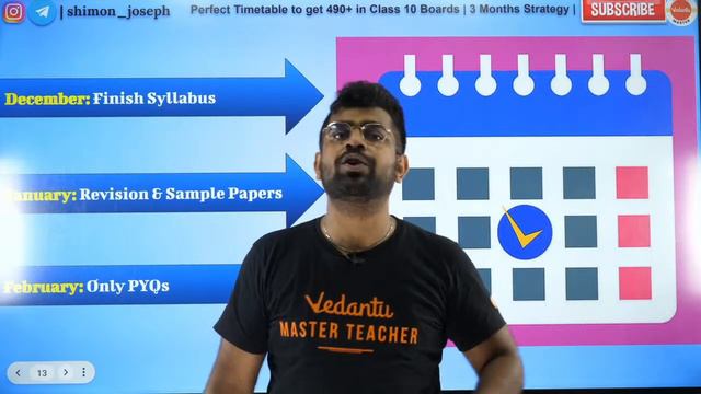 Perfect Timetable to get 490+ in Class 10 Boards | 3 Months Strategy | Class 10 | Shimon Joseph