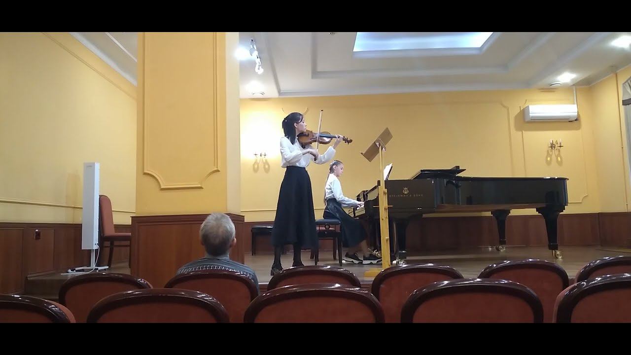 К.М. Вебер - Соната для скрипки и фортепиано оп. 10 №5 / Weber - Violin sonata op.10 №5 A-dur смотреть онлайн