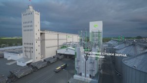 МЕТЕЛИЦА. 3D видеоролик элеваторного комплекса, короткая версия