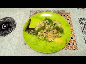 Вкусный рыбный салат  вкусно и быстро   простые рецепты.