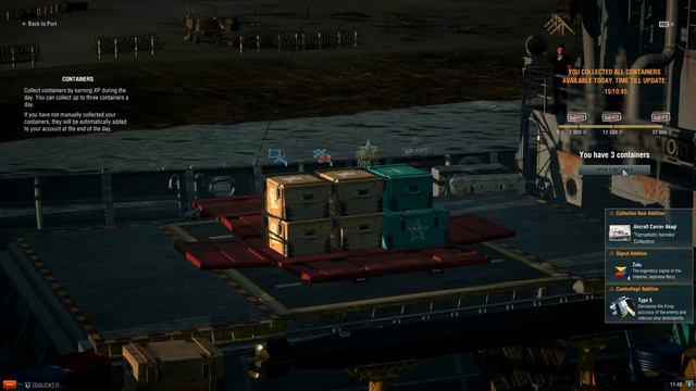 21 Random Containers + Yamamoto Collection Completed | World of Warships
